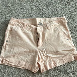 Sonoma linen short, peach colored size 10